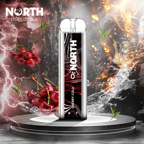 North 5000 0% - Cherry Cola - North Disposables